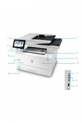 3pz55a Laserjet Enterprise Mfp M430f Wıfı Çok Fonksiyonlu Lazer Yazıcı thumbnail 3