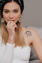 Bird Geçici Dövme,Geçici Tattoo ,Vücut Dövme,Kol Bilek Dövme,Boyun Dövme,Sırt Dövme - 1