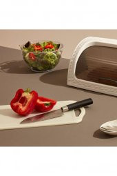 Onikiden Flosoft Kesme Tahtası, Çok Amaçlı Kesim Panosu 20x32 cm - 4