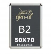 Gen-Of B2 Rondo Çerçeve Alüminyum 50X70 Cm 1 Adet Gnfb2rnd1 - 1
