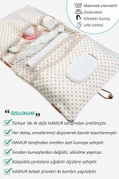 Anne Bebek Bakım Çantası Yenidoğan Alt Açma Değiştirme Düzenleyici Çantası Organizer Urcin - 4