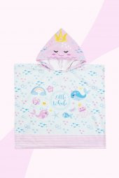 Plaj Havlusu Bebek Çocuk Panço 2-3 Little - 1