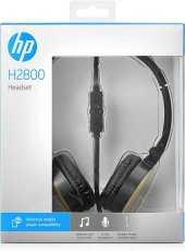 HP Stereo Kulaklık H2800 (Siyah ve Altın Sarısı) - 3