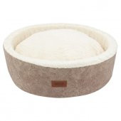 Lepus Mia Donut Yatak Kahve 50cm-17cm Yükseklik - 1