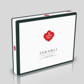 Cotton Box Jakarlı Saten Çift Kişilik Nevresim Takımı Sante Petrol - 3