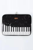Easy Case 13 Inç Laptop Çantası Notebook Kılıfı Piano New - 1