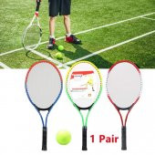 Clifton Çocuk Tenis Raketi Seti 21 Inç 2 Raket 1 Top Çantalı Set - 5