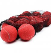 Werkon 12 Adet Antrenman Tenis Topu Kırmızı - 2