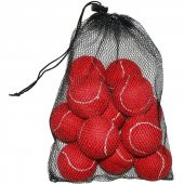 Werkon 12 Adet Antrenman Tenis Topu Kırmızı - 6