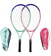 Werkon Komple Çantalı Kort Çocuk Tenis Raketi Set - 3