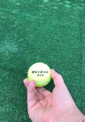 Werkon 1 Adet Antrenman Tenis Topu Sarı - 4