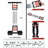 Werkon 5 Dirençli El Ayak Göğüs Yayı Çelik Yay Spor Aleti - 7
