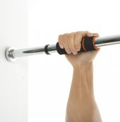 Werkon Krom Kapı Barı Koridor Barfiksi Barfix Spor Aleti Demiri Barfiks Çubuğu - 4