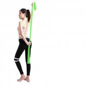 Pilates Bandı Plates Egzersiz Direnç Lastiği Yeşil - 3