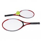 Werkon Çocuk Tenis Raketi Seti 21 Inç 2 Raket 1 Top Çantalı Set - 8