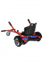 Deez Spor Hoverkart Elektrikli Kaykay Koltuk Smart Aparat Kırmızı - 4