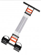 5 Dirençli El Ayak Göğüs Yayı Çelik Yay Spor Aleti - 2