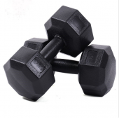 2x10 kg Altıgen Vinyl Kaplama Plastik Dambıl - 1