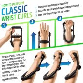 Power Wrist Bilek Ve Ön Kol Güçlendirme Aleti Kas Yapma Çalıştırma Spor Egzersiz Aleti - 3