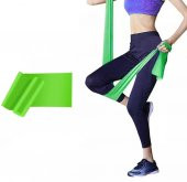 Pilates Bandı Orta sert 150 X 7.5 Cm Egzersiz Direnç Lastiği - 1
