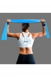 Pilates Bandı Sert 90 X 7.5 Cm Egzersiz Direnç Lastiği - 1