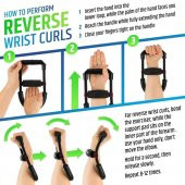 Power Wrist Bilek Ve Ön Kol Güçlendirme Aleti Kas Yapma Çalıştırma Spor Egzersiz Aleti - 4