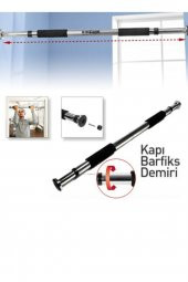 Buffer Kapı Ve Duvar Arası Barfiks Demiri Ayarlanabilir Barfiks Çubuğu Barfiks Aleti Barfiks Çekme 62 Cm - 1