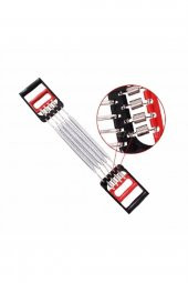 Buffer Çelik Göğüs Yayı Kol Bilek Göğüs Kas Geliştirme Egzersiz Aleti 5 Demirli - 5