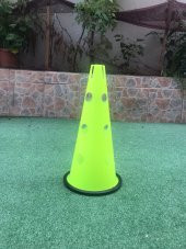 12li 40 cm Delikli Antrenman Hunisi Kauçuk Taban Huni - 2