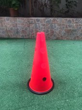 12li 40 cm Delikli Antrenman Hunisi Kauçuk Taban Huni - 6