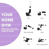 Clifton 65 Cm Fitilli Pilates Topu Ve Pompa Seti Plates Denge Yoga Spor Egzersiz Top Jimnastik Gym - 2