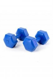 Mrt Spor 8kg X2 Adetplastik Köşeli Dambıl - 1