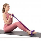 Body Trimmer Body Trimmer Vücut Şekillendirici Egzersiz Karın El Ayak Direnç Lastiği - 3