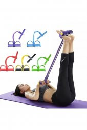 Body Trimmer Vücut Şekillendirici Egzersiz Karın El Ayak Direnç Lastiği - 4