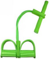 Body Trimmer Body Trimmer 4 Lastikli Egzersiz Aleti El Ayak Direnç Yayı Lastiği Yeşil - 2