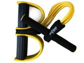 Body Trimmer Body Trimmer 4 Lastikli Egzersiz Aleti El Ayak Direnç Yayı Lastiği Sarı - 1
