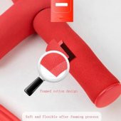 Body Trimmer Body Trimmer 4 Lastikli Egzersiz Aleti El Ayak Direnç Yayı Lastiği Kırmızı - 2