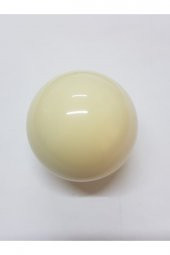 Bilardo Topu Üç Top 615 Mm Tekli Beyaz Renk - 1