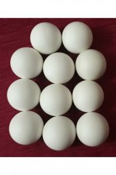 Profesyonel Beyaz Langırt Topu 11 Adet - 1