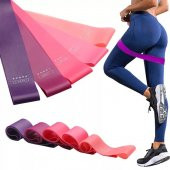 Leyaton Aerobik Band Pilates Plates Yoga Fitness Squat Çalışma Lastiği Latex Egzersiz - 1