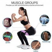 Clifton Hip Band Direnç Bandı Neon Kırmızı thumbnail 4