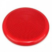 Leyaton Denge Diski Balance Trainer Denge Topu Pilates Balans Disk Kırmızı thumbnail 1