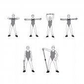 Clifton Pilates İpi Jimnastik Lastiği Egzersiz Bant Yoga Plates Lastik Spor Kondisyon Direnç Lastiği Yeşil - 3