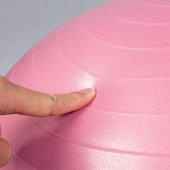 Leyaton Fuşya 65 cm Pilates Topu Büyük Boy Kalın Yoga Pilates Top - 2