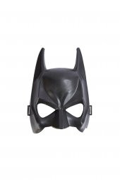 Pelerinli Batman Kostümü - Batman Kostüm - Kara Şövalye Kostümü - Maske Hediyeli 7-8 YAŞ - 3