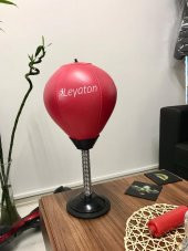 Leyaton Punching Ball Masa Üstü Pencikbol Topu Boks Topu Hız-reflex-stres Topu - 4