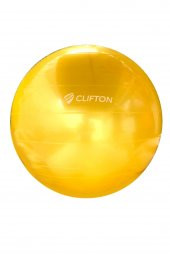 Clifton 65 cm Fitilli Pilates Topu Sarı + Pompa - 1