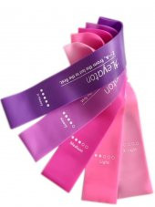 Latex Aerobik Bandı 5Li Set (NEW COLOR) Özel Çantalı - 2