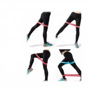 Clifton Aerobik Band Pilates Plates Yoga Fitness Squat Çalışma Lastiği Latex Egzersiz Yeşil - 3