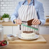 El Rendesi Parlak Yeşil Renk MeridyenDukkan 30 cm Prat,k Mutfak Gereçleri - 4